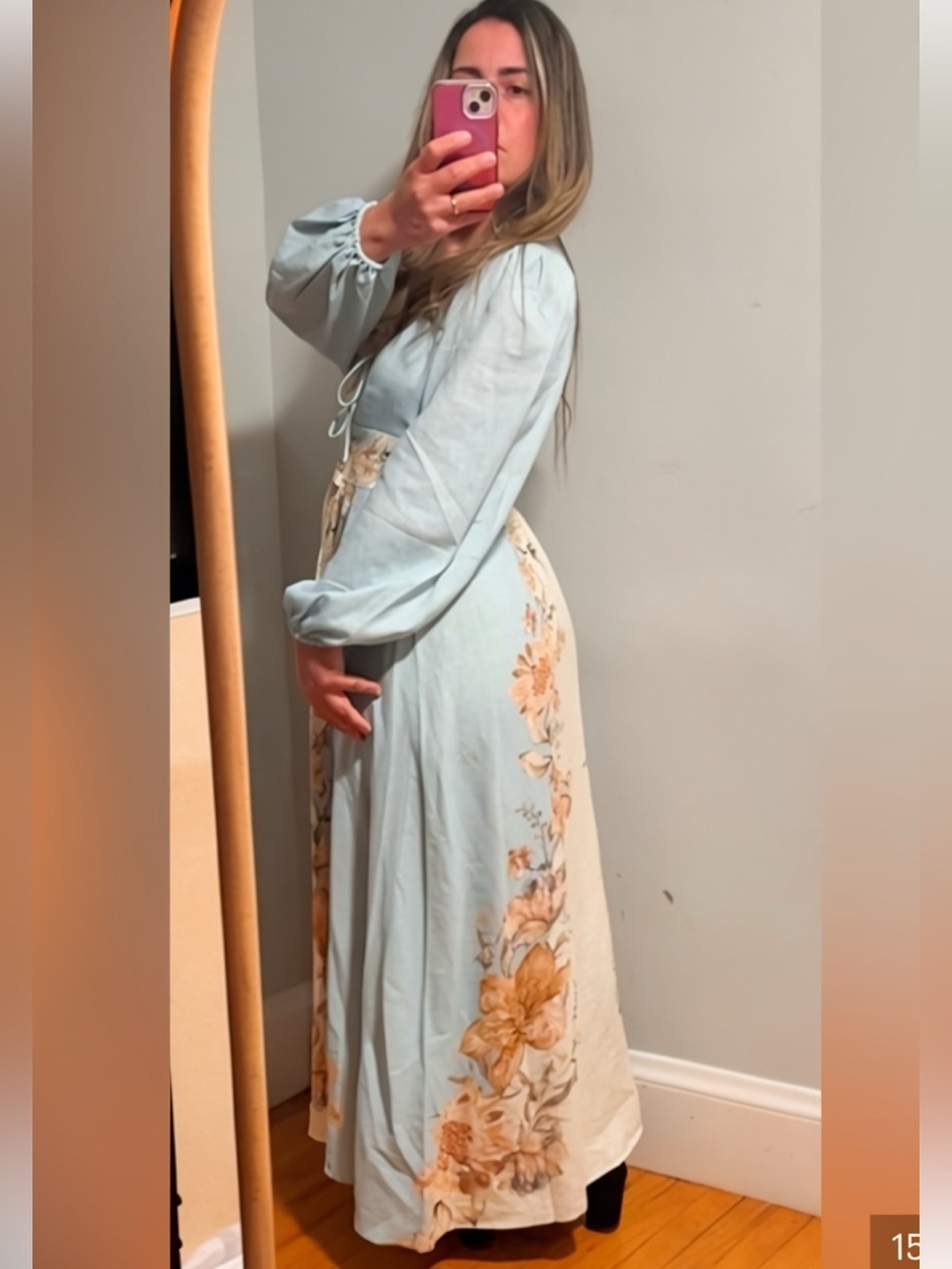 NEW HOUSE OF HARLOW LUXURY LINEN EMBROIDERED ELEGANT DRESS SIZE S - Picture 11 of 14